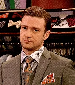 Justin Timberlake Staring