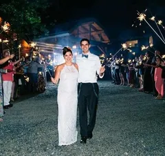 Annie & Phil, A Popping Full Moon Resort Wedding