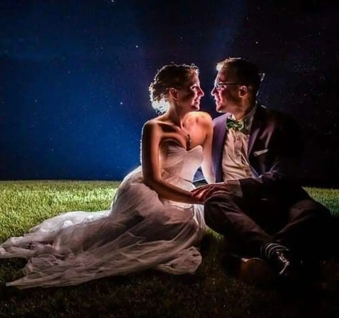 A wedding at Hollow Brook Golf Course
