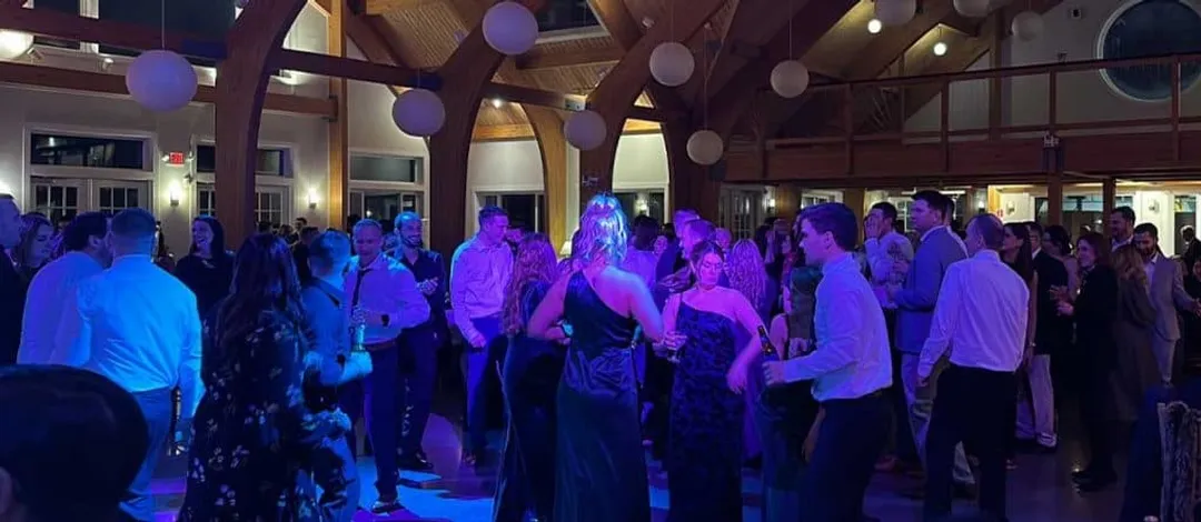 People dancing at Full Moon Resort