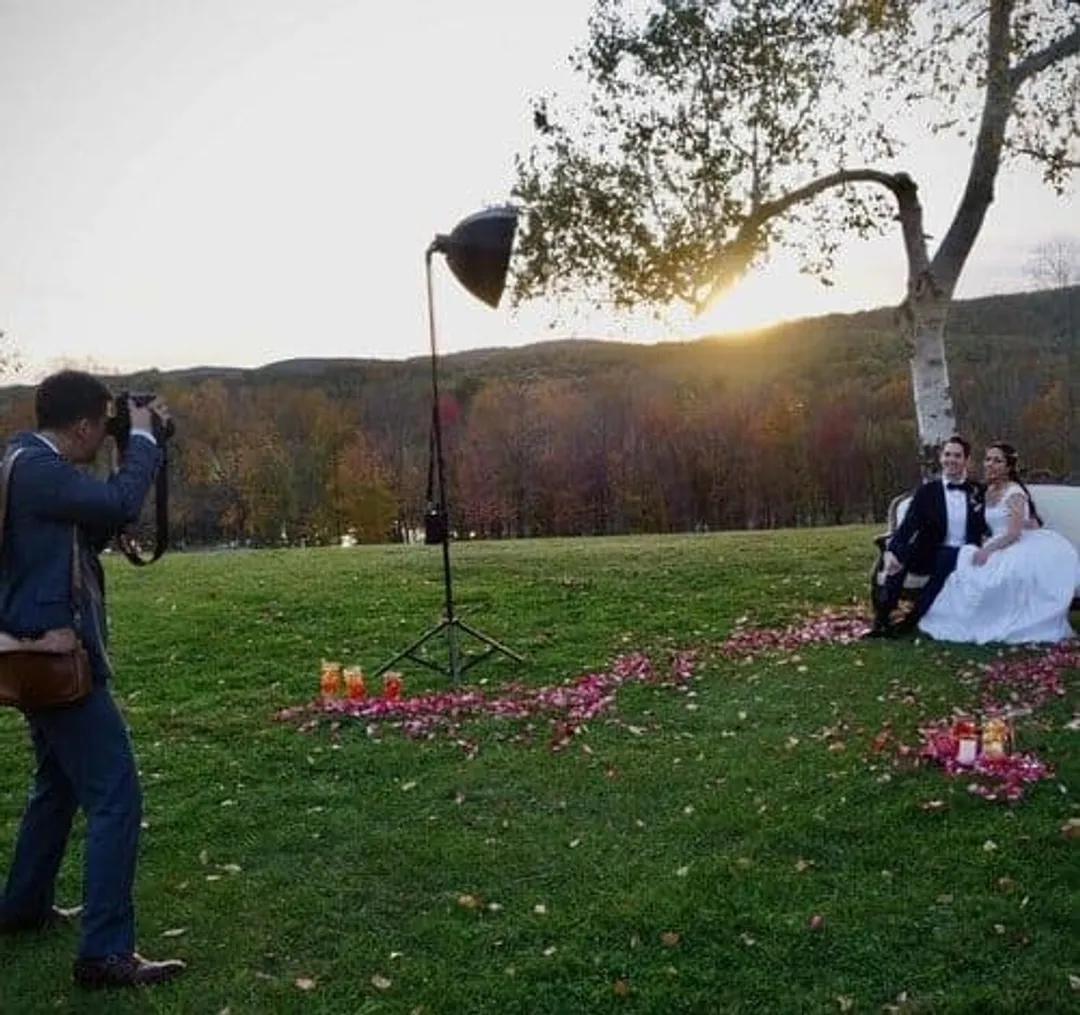 A wedding at Candlelight Farms Inn