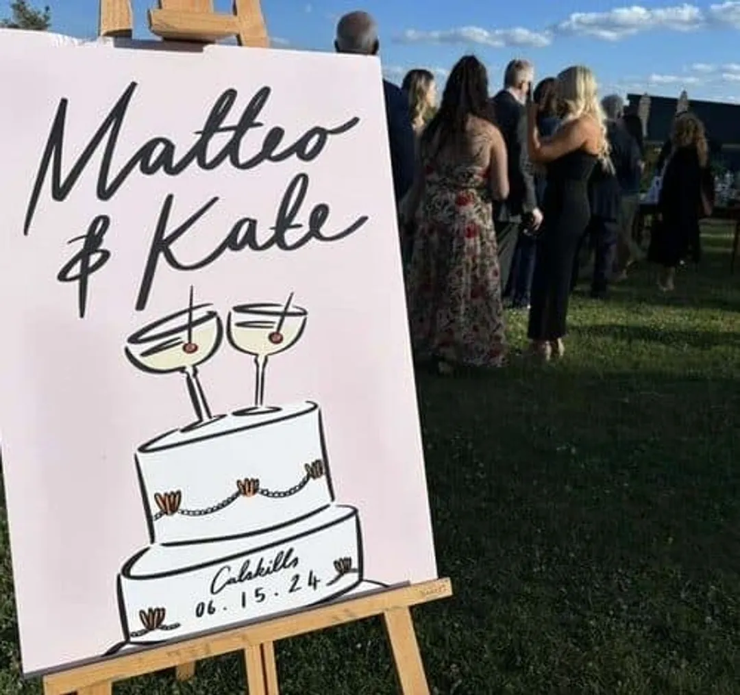 A wedding in Livingston Manor NY