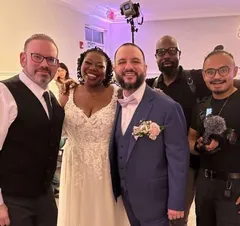 Michelle & Rico, Incredible energy at the stagecoach inn