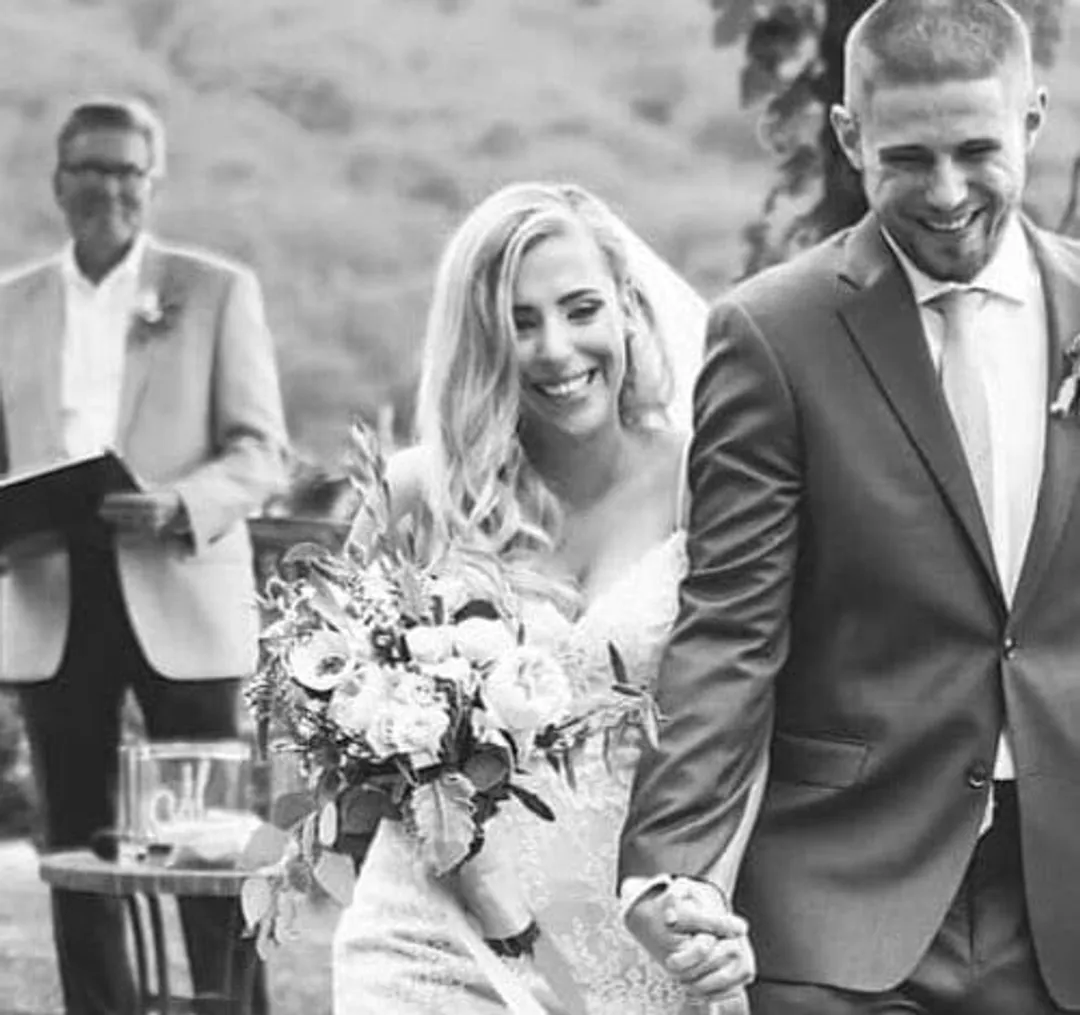 A wedding at Lambs Hill