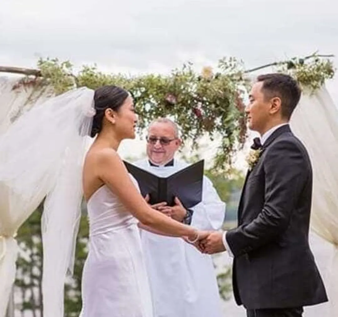 A wedding at Shakespeare on the Hudson